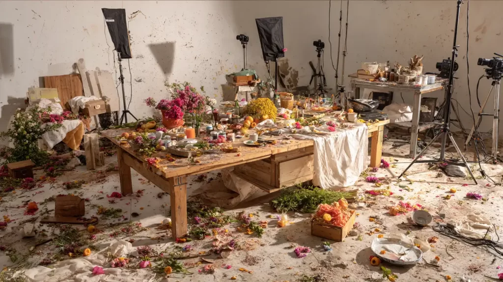 Estúdio de fotografia: por que o caos criativo gera fotos incríveis