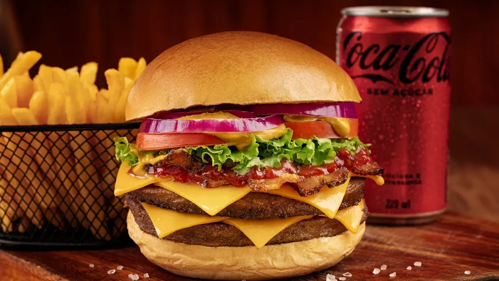 Fotografia de hamburguer em Brasilia